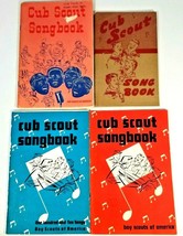 Vintage 40’s 50’s Cub Scout Song Books, Set of 5 - $23.75