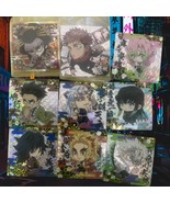 Lot of 9 Demon Slayer KNY Deformed Wafer Stickers from Japan I Featuring... - $61.74 CAD