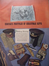 1944 Original Esquire Art WWII Era Portfolio of Christmas Gifts for MEN! - £7.07 GBP