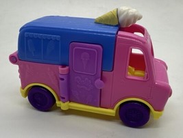 Polly Pocket Ice Cream Truck Van Vehicle Micro Pollyville Mattel - £7.72 GBP
