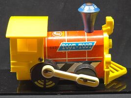 Vintage 1964 FISHER-PRICE Little Wood TOOT-TOOT Train 643 Toy - No Pull ... - $9.98
