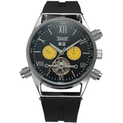 Fashion Jaragar   Mechanical Watch  Auto-calendar  Mens   Automatic Fashion Desi - £103.80 GBP