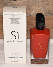 Giorgio Armani Si Passione Eau De Parfum Spray 100ml 3.4fl. oz. Womens Perfume - $59.00