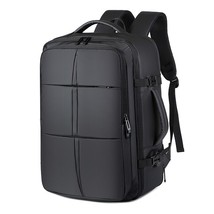 Men&#39;s Large Capacity Extensible Business Backpack Multi-function USB Charging Tr - £99.42 GBP
