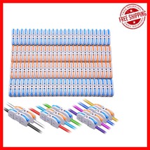 Innovative Inline Wire Connectors, Multicolored 100-Piece Kit for Easy S... - $541.86 MXN