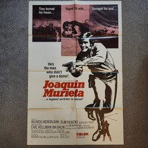 The Desperate Mission/Joaquin Murieta 1969 Original Vtg Movie Poster One... - $24.74