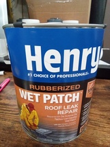 Dented Can Henry black wet patch 1 gallon 368kb - £25.94 GBP