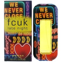 FCUK Late Night by French Connection, 3.4 oz Eau De Toilette Spray for Women - £25.24 GBP