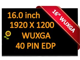 MNG007DA1-6 Lenovo 16.0 WQXGA 165Hz 40pin Matte LED Display Screen 82JD0... - $103.95