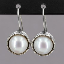 Retired Silpada Sterling Silver MARGARITE Freshwater Pearl Drop Earrings... - $59.99