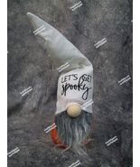 Cute Halloween Themed Decor Plush Gnome &quot;Let&#39;s Get Spooky&quot; Fall Decorati... - $270.51 MXN