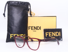 New Fendi Fe 50006I 069 Violet Silver Authentic Frames Eyeglasses 53-17 - £168.13 GBP
