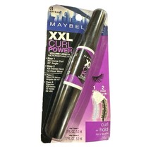 Maybelline XXL Curl Power Volume +Length  Microfiber Mascara VERY BLACK ... - $38.28