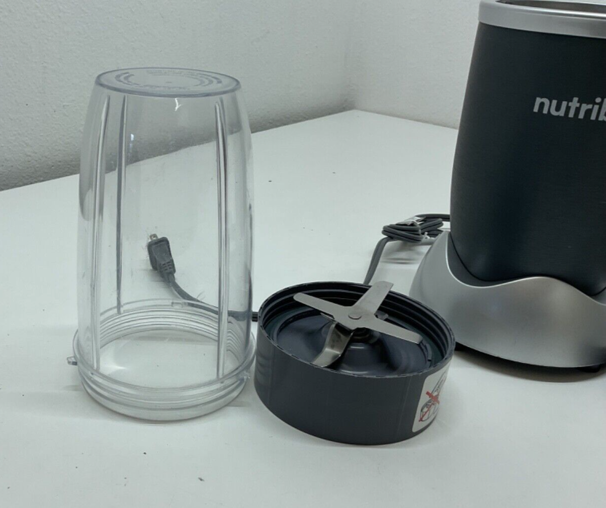 NutriBullet NBR-1201 12-Piece High-Speed Blender/Mixer System, Gray/silver (600 Watts)