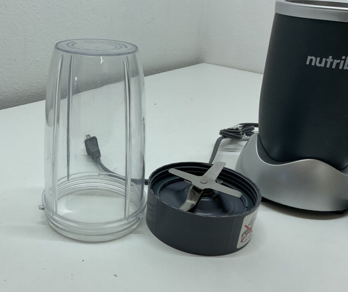  NutriBullet NBR-1201 12-Piece High-Speed Blender/Mixer System,  Gray (600 Watts): Electric Countertop Blenders: Home & Kitchen