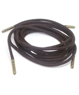 Dark Brown Boot Laces *Guaranteed for Life* 550 Paracord Steel Tip   - $9.89 - $12.86