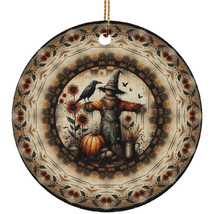 Halloween Scary Crow Scarecrow Wind Spinner Art Ornament Christmas Gift ... - $15.79