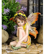 Ebros Gift Miniature Garden Bright Sun Flower Fairy Collectible Figurine... - $22.99