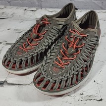 Keen Uneek Women&#39;s Size 9 Outdoor Water Shoes Gray Coral Trail Sport Hik... - £31.06 GBP