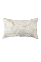 12 X 20 Black And White Cowhide Throw Pillow - $2,485.43 MXN
