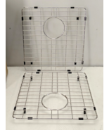 FOR PARTS-2 Bottom Grid Sink-Glacier Bay Zero Radius 27&quot; Drop-In Single ... - $55.34