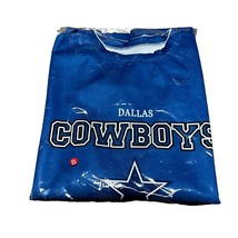 Men’s Dallas Cowboys Jersey Material Long Sleeve Logo Long Sleeve Polyester NEW - £14.32 GBP