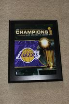Los Angeles Lakers 2020 Championship Plaque Brand New Fanatics NBA Ready... - $19.79