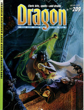 Dragon Magazine Sept 1994 #209 Druid PCs~Priests of Africa~Gamma World A... - £7.86 GBP
