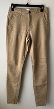 A New Day Women&#39;s Khaki Stretch Canvas Cargo Pants Size 4 - $203.83 MXN