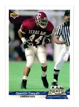 1992 Upper Deck #G10 Quentin Coryatt Indianapolis Colts - £2.25 GBP