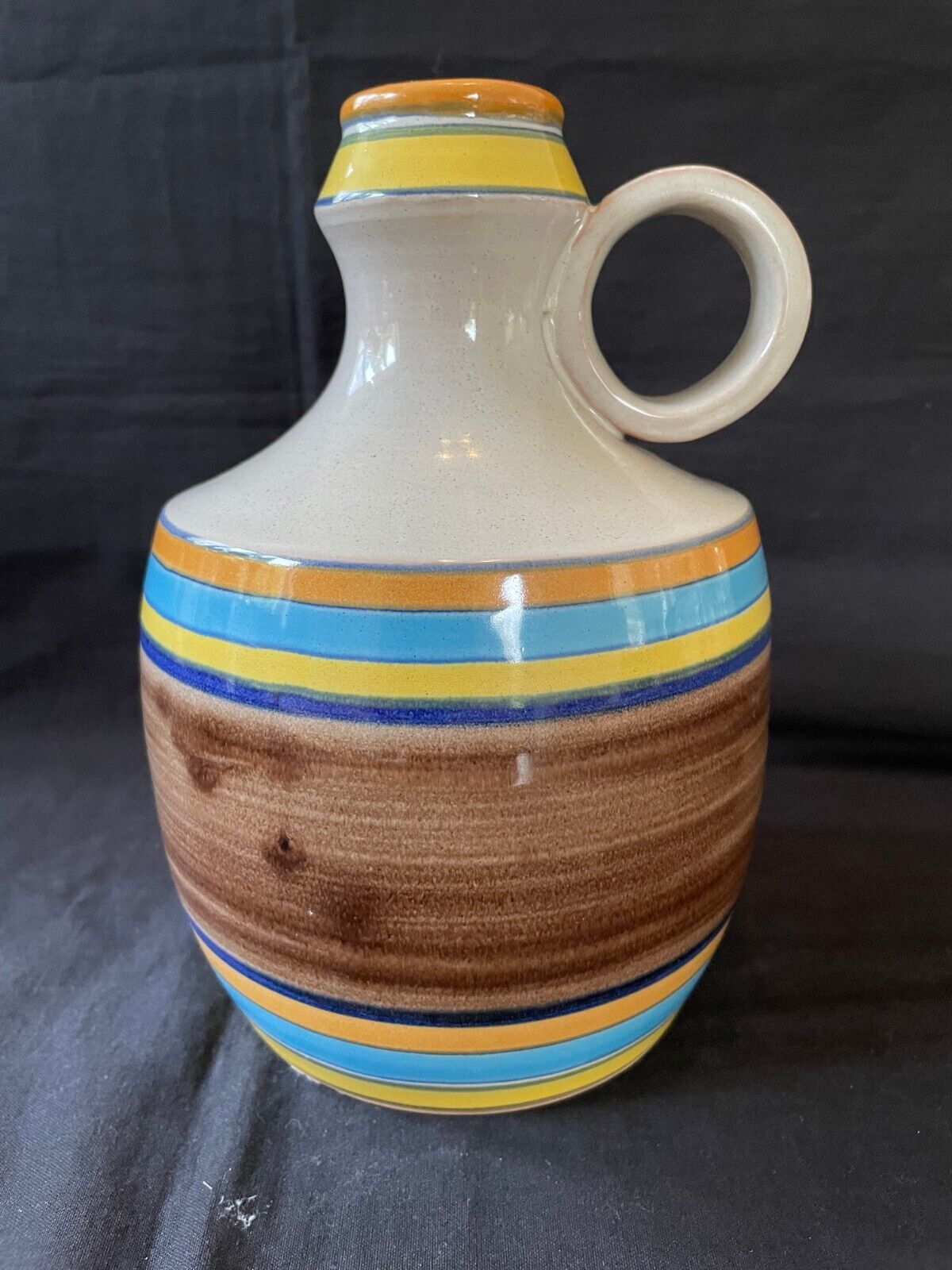 MCM Artist Signed Mastro Paolo Orvieto Italy STUDIO ART POTTERY Ceramic ... - $140.00