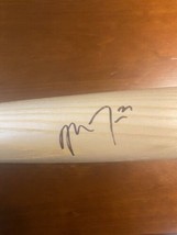 Mike Trout Autographed Baseball Bat 31&quot; La Angels Beckett Coa Rookie Signature - £674.00 GBP
