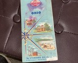 Vintage Sohio Ohio State Highway Gas Station Travel Road Map~BR11 - £5.13 GBP