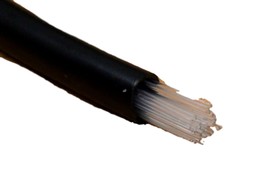 60 Strand Fiber Optic Cable with Black Sheathing - Price Per Linear Foot... - £7.88 GBP