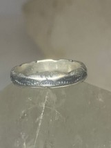 Sun rays ring southwest band signed pinky  sterling silver women girls - £29.38 GBP