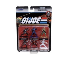 NIB- G.I. JOE 6 Mini Action Figure Nano MetalFigs Ages 3+ - $11.19