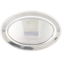 Winco Stainless Steel, 18 OPL-18 Oval Platter, 11.5-Inch - £28.46 GBP