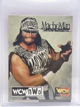 1998 Up Front WCW/nOw Real Action Popups Randy Savage Macho Man #MMRS HOF - £9.50 GBP