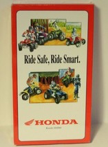 Honda 4 Wheeler VHS Tape Ride Safe Ride Smart NOS Sealed  - £6.09 GBP