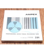 Ampex 291 1/4&quot; X 1200&#39; 7&quot; Reel Professional Audio Visual Recording Tape ... - £11.42 GBP