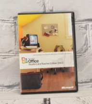 Microsoft Office Student and Teacher Edition 2003 Word Excel w/ Key, Gen... - $18.76