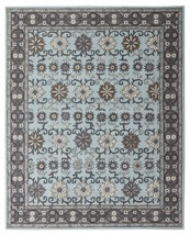 New Corsica Porcelain Blue 8&#39;x10&#39; ft Traditional Handmade Tufted 100% Wool Rugs - £360.92 GBP