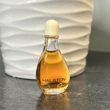 Vintage HALSTON Perfume For Women .125 fl oz / 4 ml Splash Miniature Travel Size - $24.99