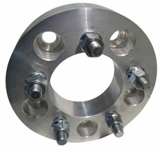 5x5 / 5x127 to 5x100 US Wheel Adapters 1.75&quot; Thick 12x1.5 Studs 76mm Bore x 2 - £87.74 GBP