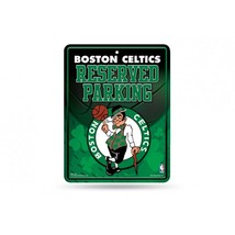 11&quot; boston celtics nba basketball team logo reserved parking sign usa made - £23.97 GBP