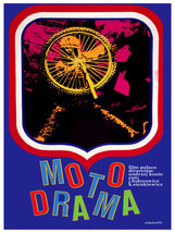 Moto Drama.Bike.vintage Movie POSTER.Graphic Design.Wall Art Decoration.3555 - £14.03 GBP+