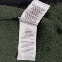 Columbia XM6981 Men's Medium Green Full Zip Fleece Jacket Stand-Up Collar Pocket image 5