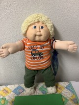 Vintage Cabbage Patch Kid Boy HTF Lemon Loops Blue Eyes Head Mold #12 - £192.65 GBP