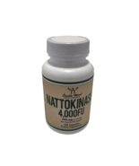 Nattokinase Supplement 4,000 FU Servings 120 Caps Help Circulatory System - $18.50