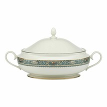 Lenox Autumn Covered Vegetable Bowl With Lid Serving Floral Ivory Gold USA NEW - £430.07 GBP